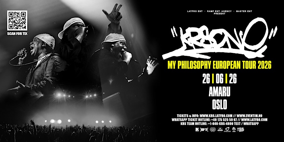 KRS One Live in Oslo