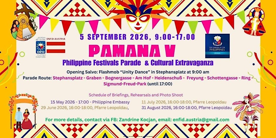Pamana V Philippine Festivals Parade and Cultural Extravaganza