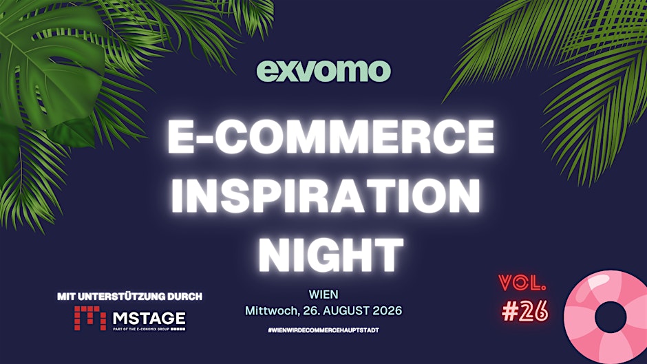 E-Commerce Inspiration Night (#26) mit Unterstützung durch MSTAGE