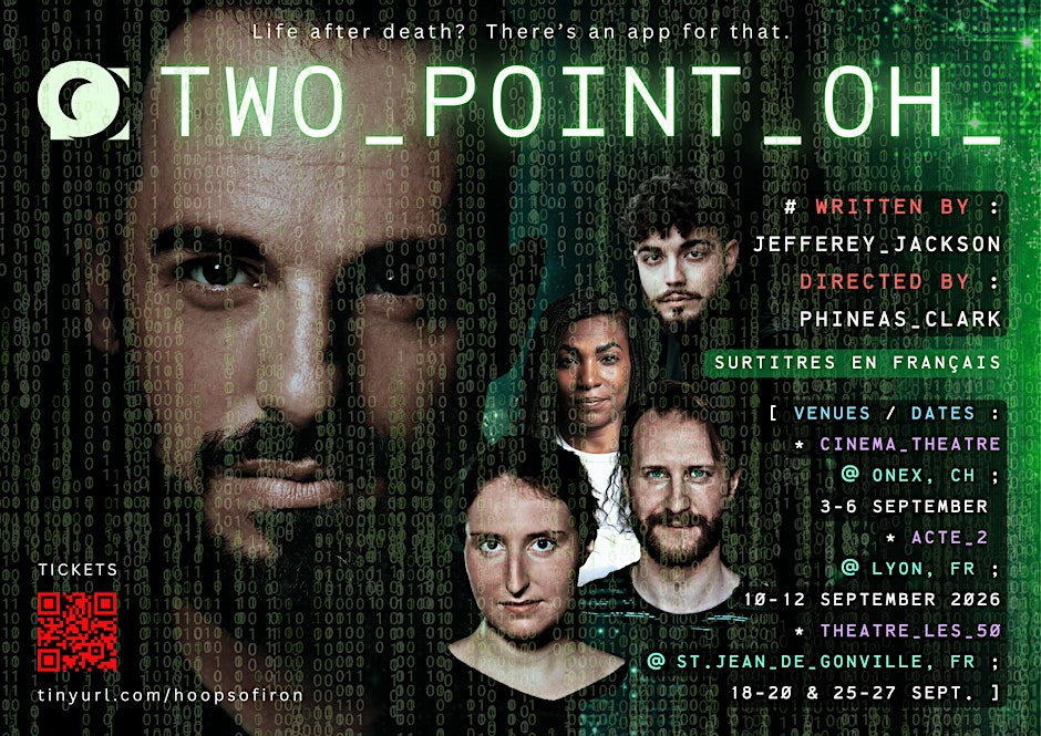 TWO POINT OH – A gripping play about love, loss and artificial intelligence