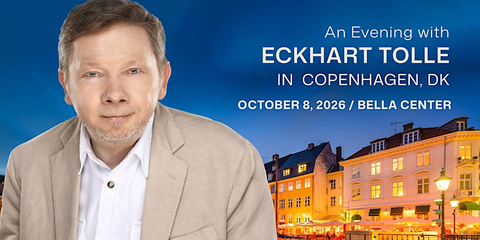 An Evening with Eckhart Tolle in Copenhagen