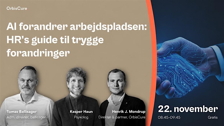 AI forandrer arbejdspladsen – HR's guide til trygge forandringer