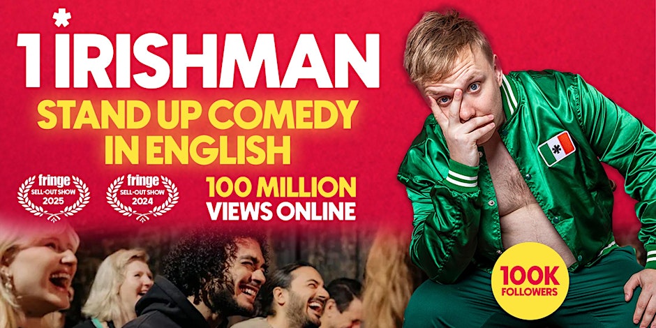 1 Irishman in Limassol | A stand-up comedy show in English | 9PM
