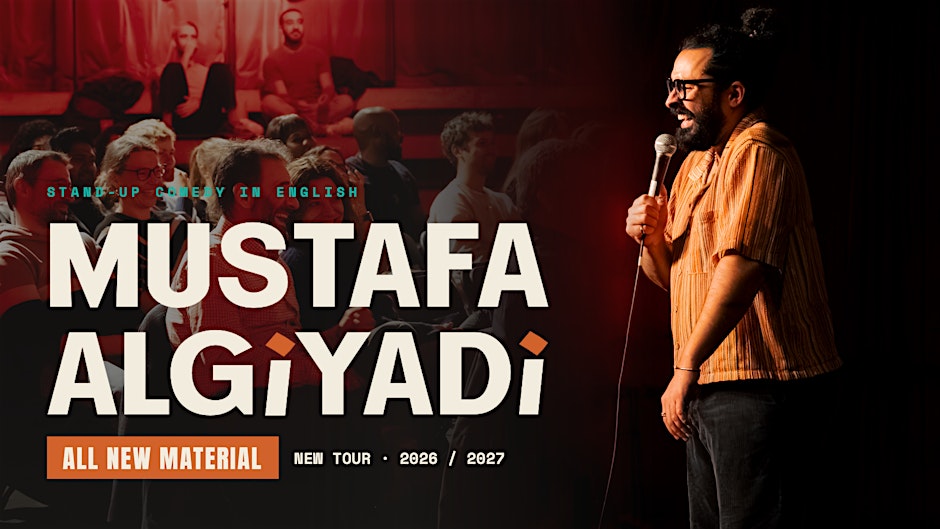 Standup Comedy in English • New Material with Mustafa Algiyadi • Tallinn