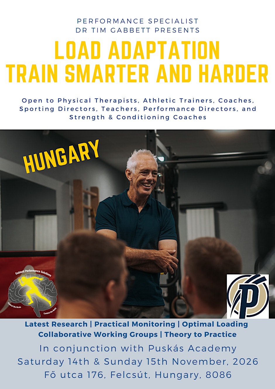 Load Adaptation - Train Smarter and Harder (Felcsút, Hungary)