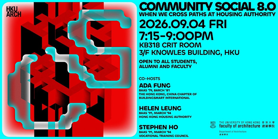 HKU Department of Architecture Community Social 8.0