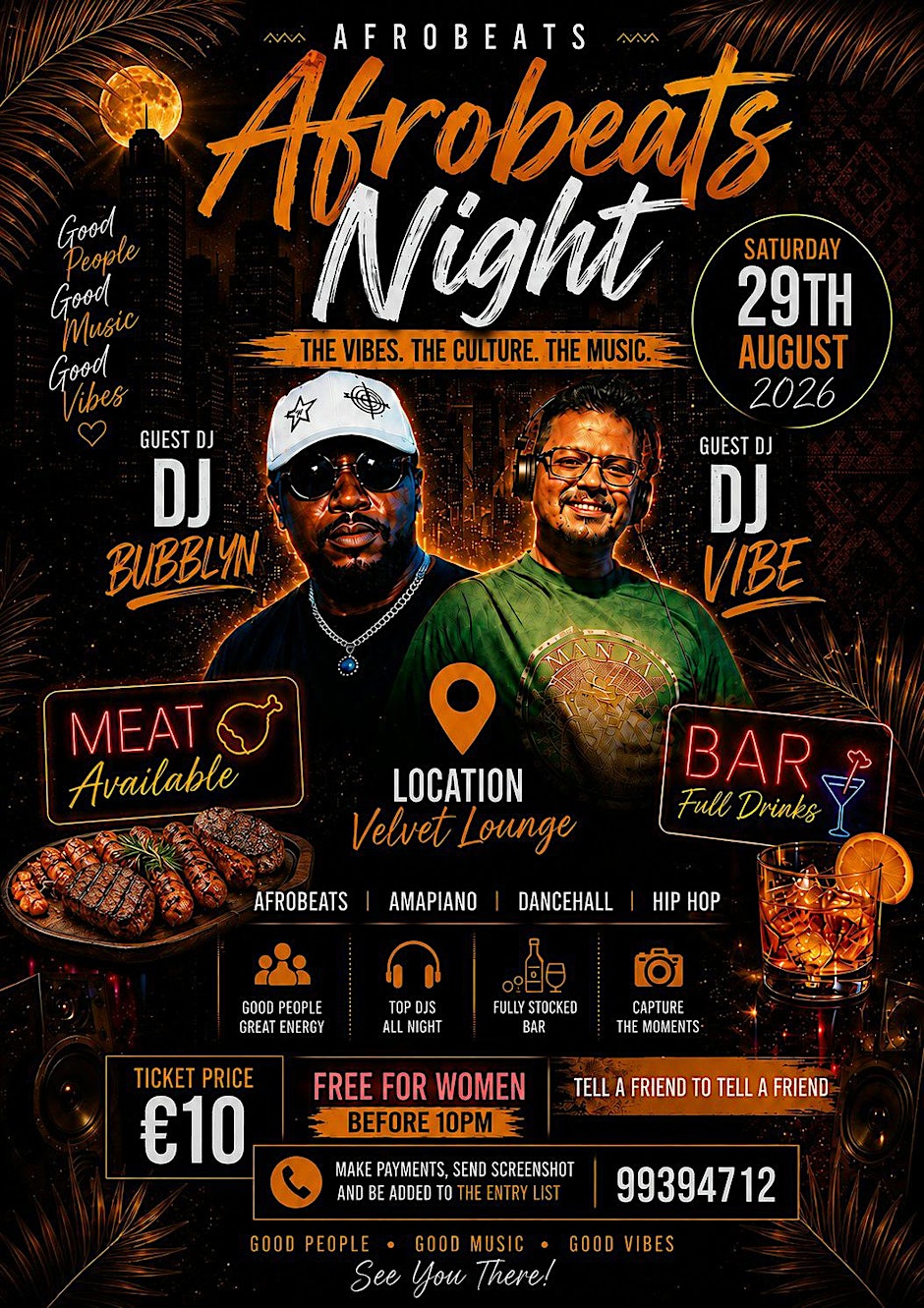 Afrobeats N’ Mingle (Afrobeats Night)