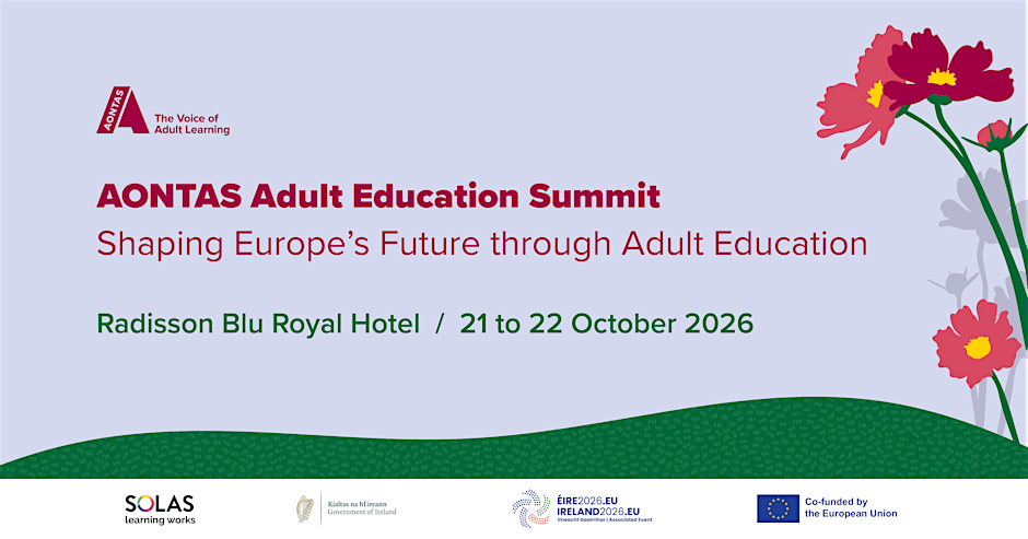 The AONTAS Adult Education Summit 2026