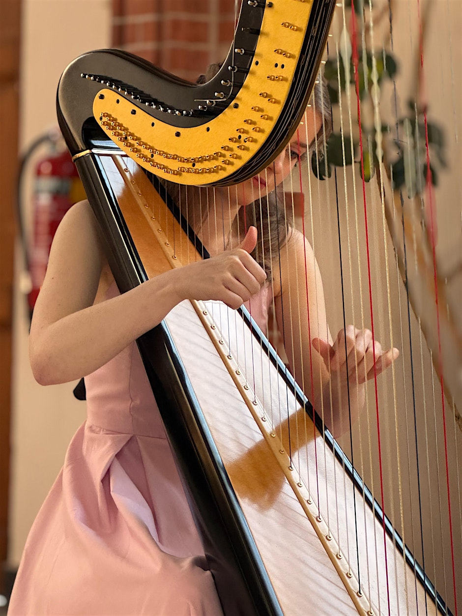 Music on the harp