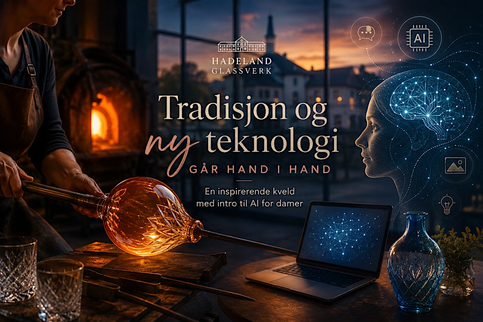 Avlyst AI - en inspirerende kveld for damer som vil forstå KI