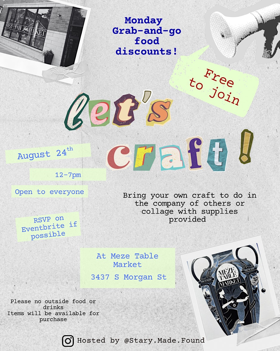 Free Crafting Hangout!