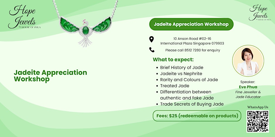 Jadeite Appreciation Workshop