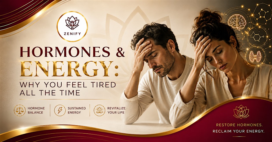 Zenify Presents .... Hormones & Energy: Why You Feel Tired All the Time!