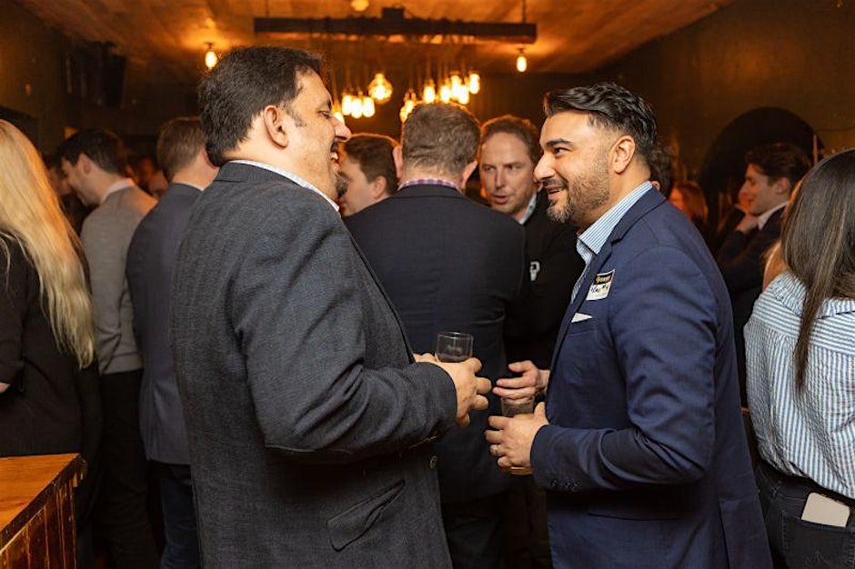 Business and Startups Social Networking Event with Elevator Pitch